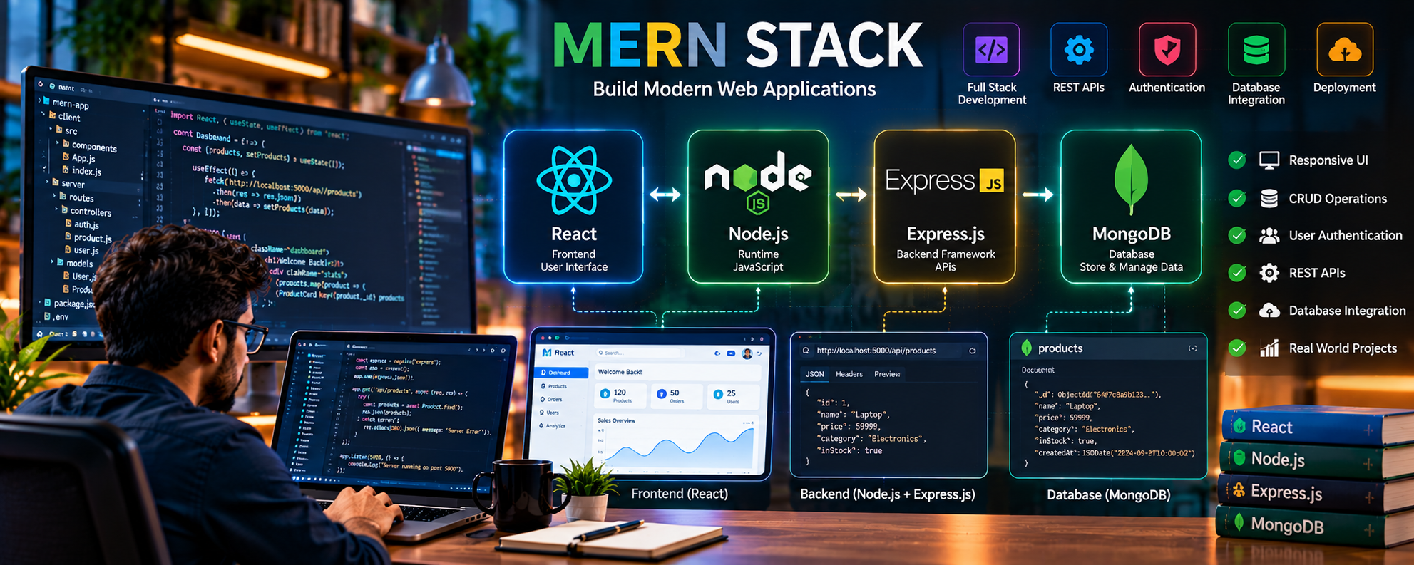 MERN Stack Full Stack Development Training at MindverseAI